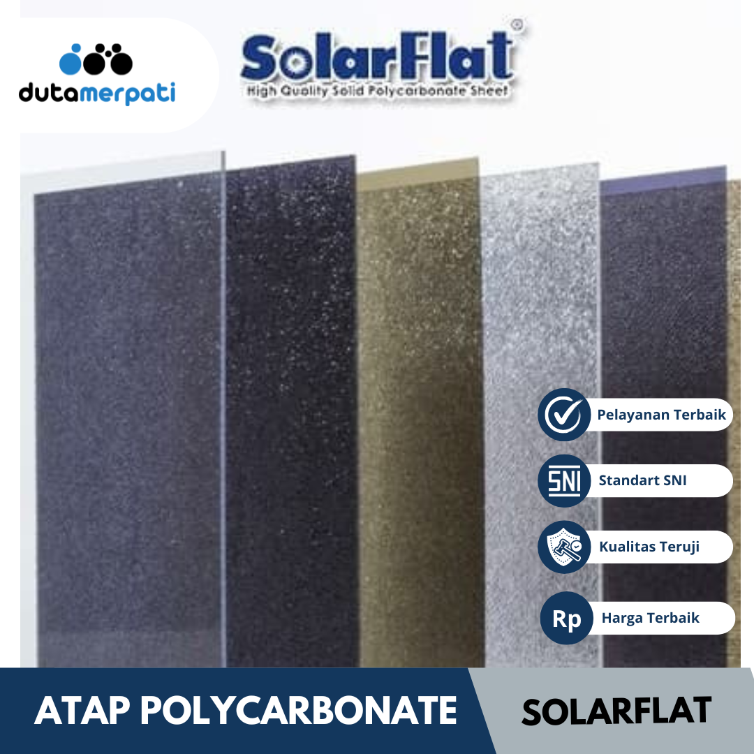 Distributor Atap Polycarbonate Solarflat Situbondo